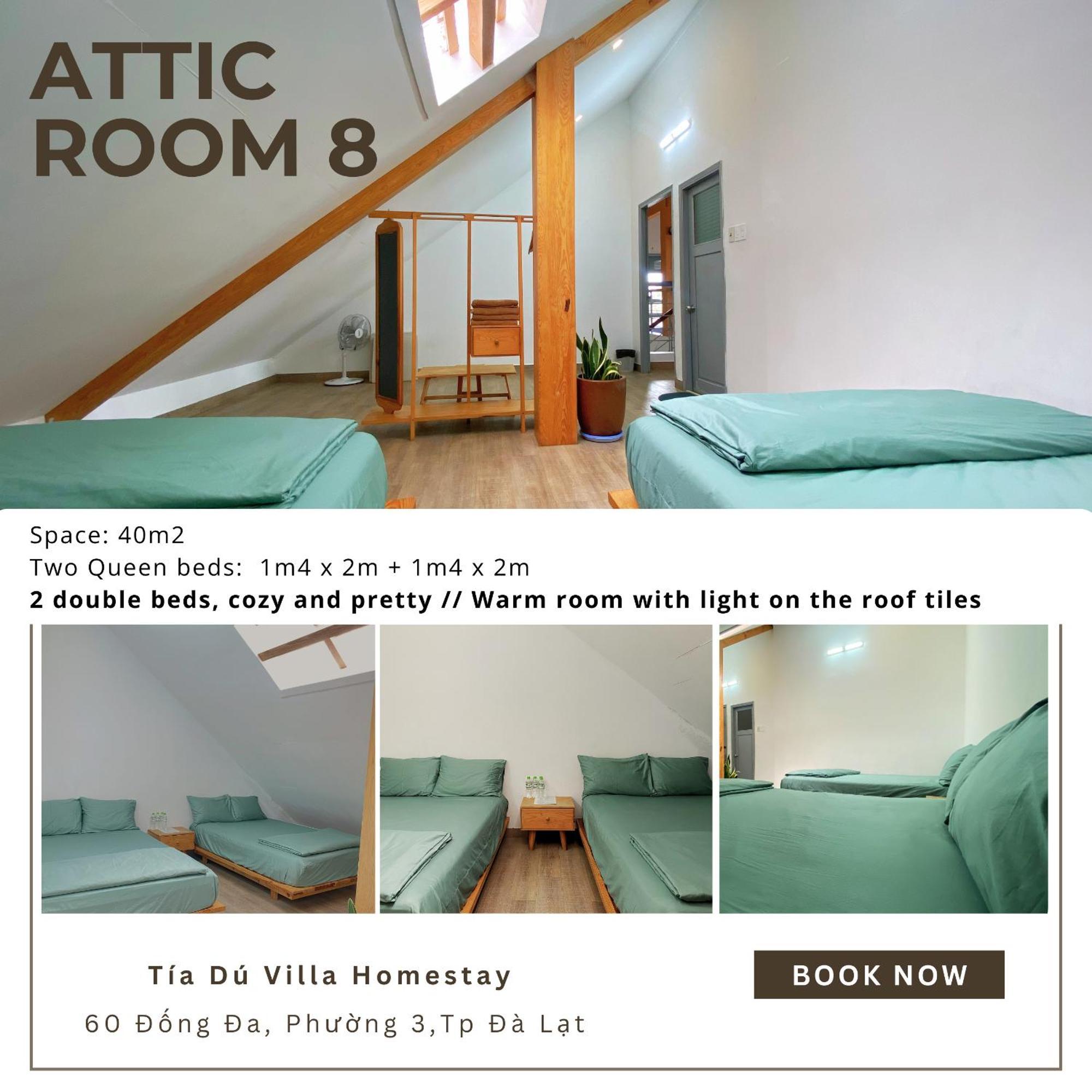 Tia Du Villa Homestay Da Lat Exterior photo