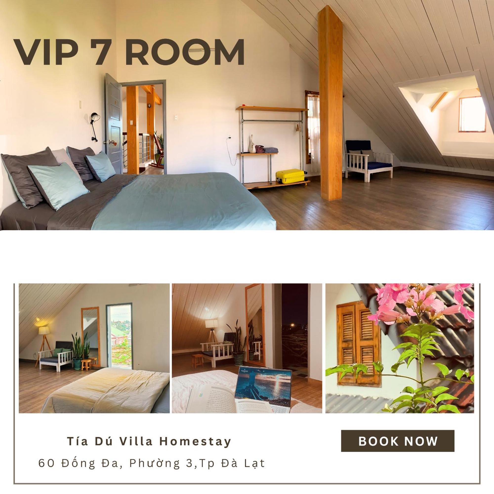 Tia Du Villa Homestay Da Lat Exterior photo