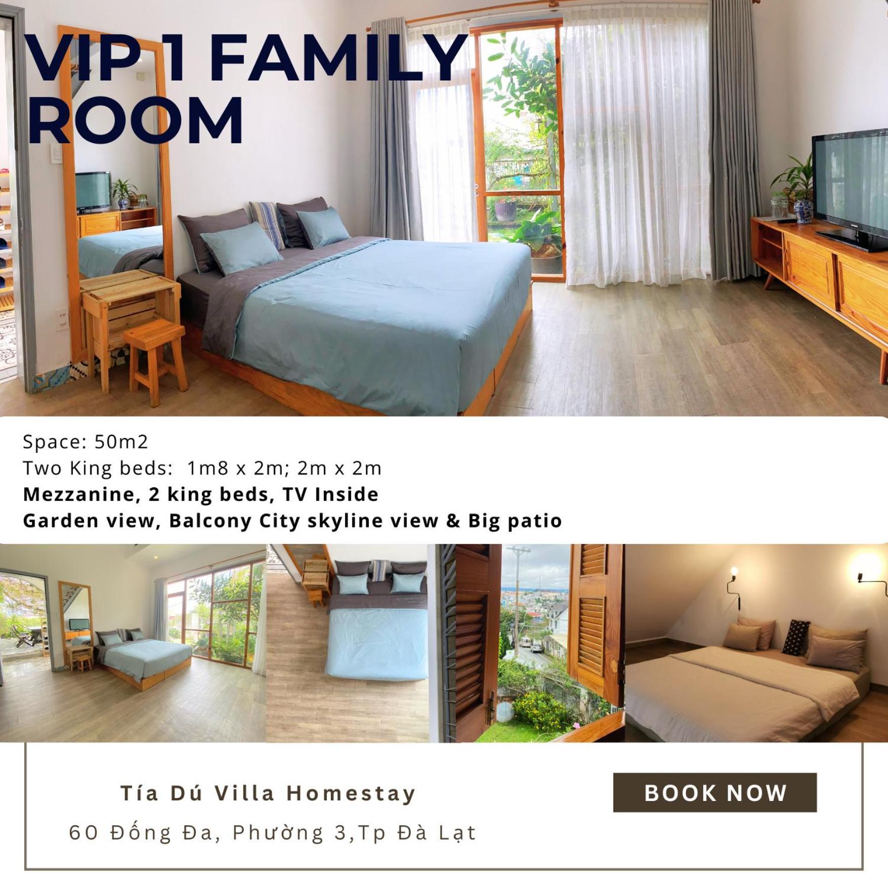 Tia Du Villa Homestay Da Lat Exterior photo